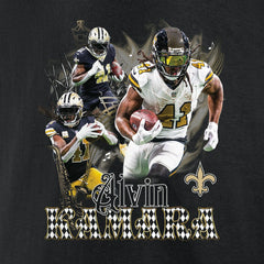 NFL New Orleans Saints Alvin Kamara  Notorious Graphic T-Shirt