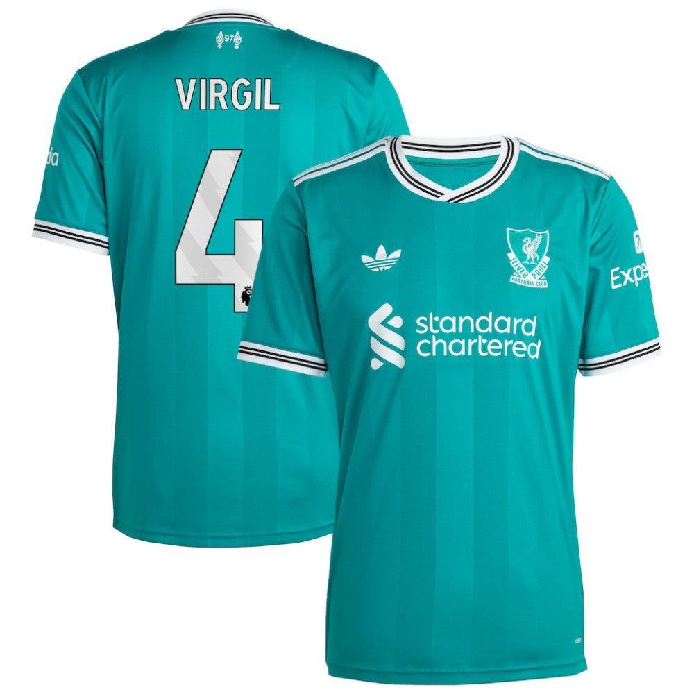 Virgil van Dijk Liverpool 2025/26 Third Replica Player Jersey / Soccer Online