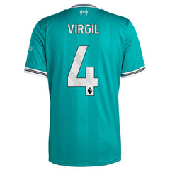 Virgil van Dijk Liverpool 2025/26 Third Replica Player Jersey / Soccer Online