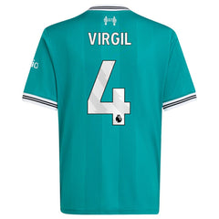 Virgil van Dijk Liverpool Youth 2025/26 Third Replica Player Jersey / Soccer Discount