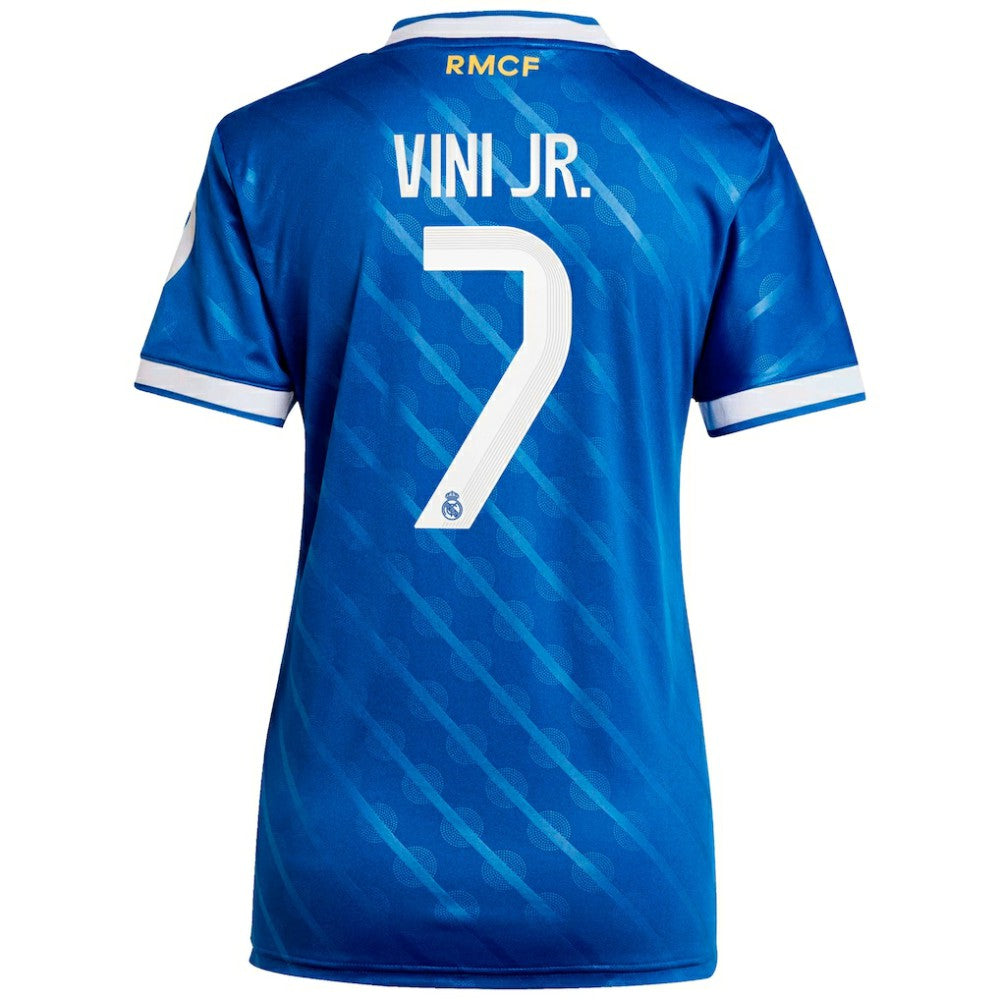 Vinicius Junior Real Madrid Women's 2025/26 Third Replica Player Jersey / Soccer Sale