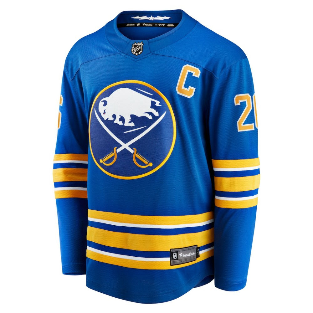 Rasmus Dahlin Buffalo Sabres Fanatics Home Captain Patch Breakaway Jersey