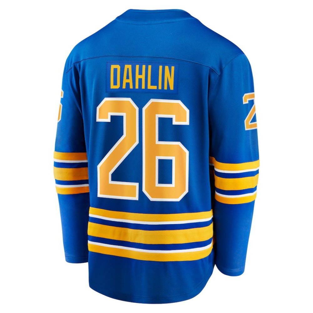 Rasmus Dahlin Buffalo Sabres Fanatics Home Captain Patch Breakaway Jersey
