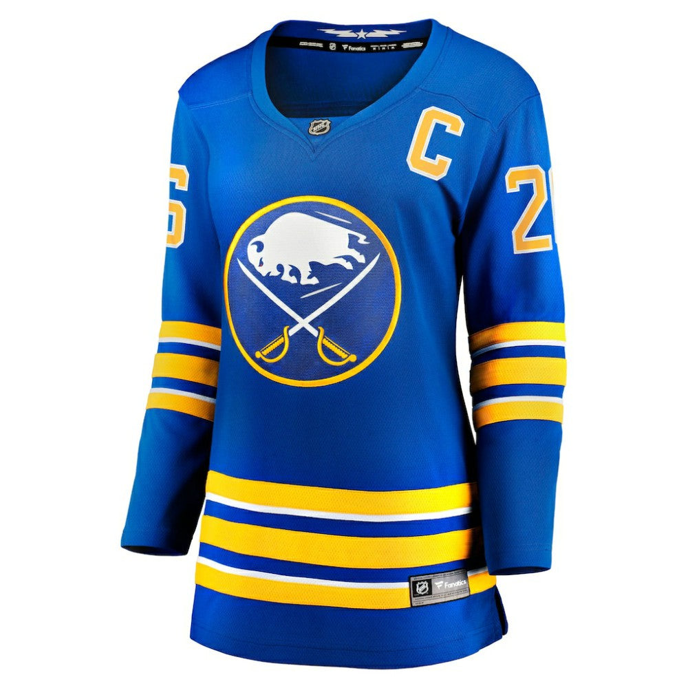 Rasmus Dahlin Buffalo Sabres Fanatics Women's Home Captain Patch Breakaway Jersey