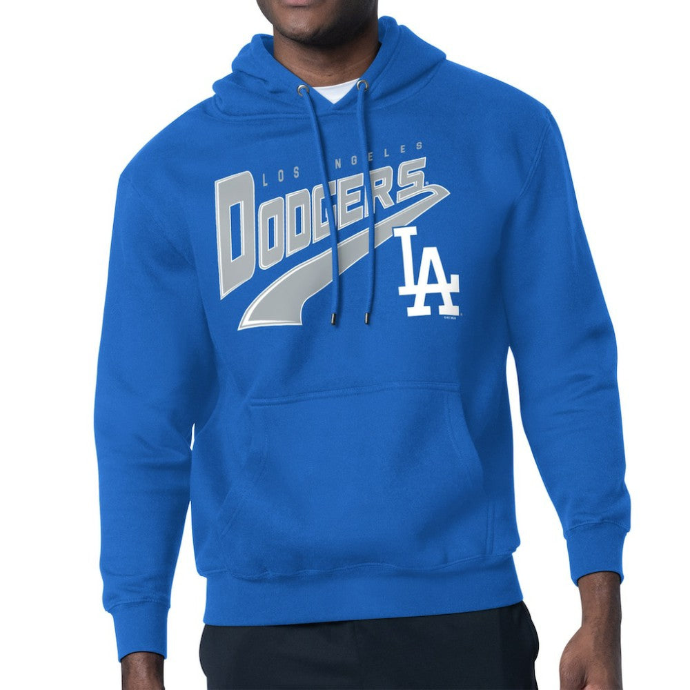 Los Angeles Dodgers Starter Modern Tailsweep Fleece Tri-Blend Pullover Hoodie - Royal