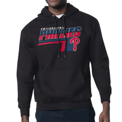Philadelphia Phillies Starter Logo Push Graphic Hoodie - Black