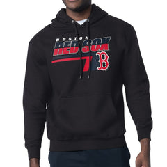 Boston Red Sox Starter Logo Push Graphic Hoodie - Black