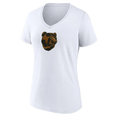 Boston Bruins Women's Primary Logo V-Neck T-Shirt