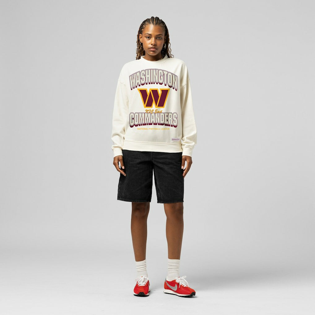 NFL Washington Commanders Women's Tonal Arch Sweatshirt