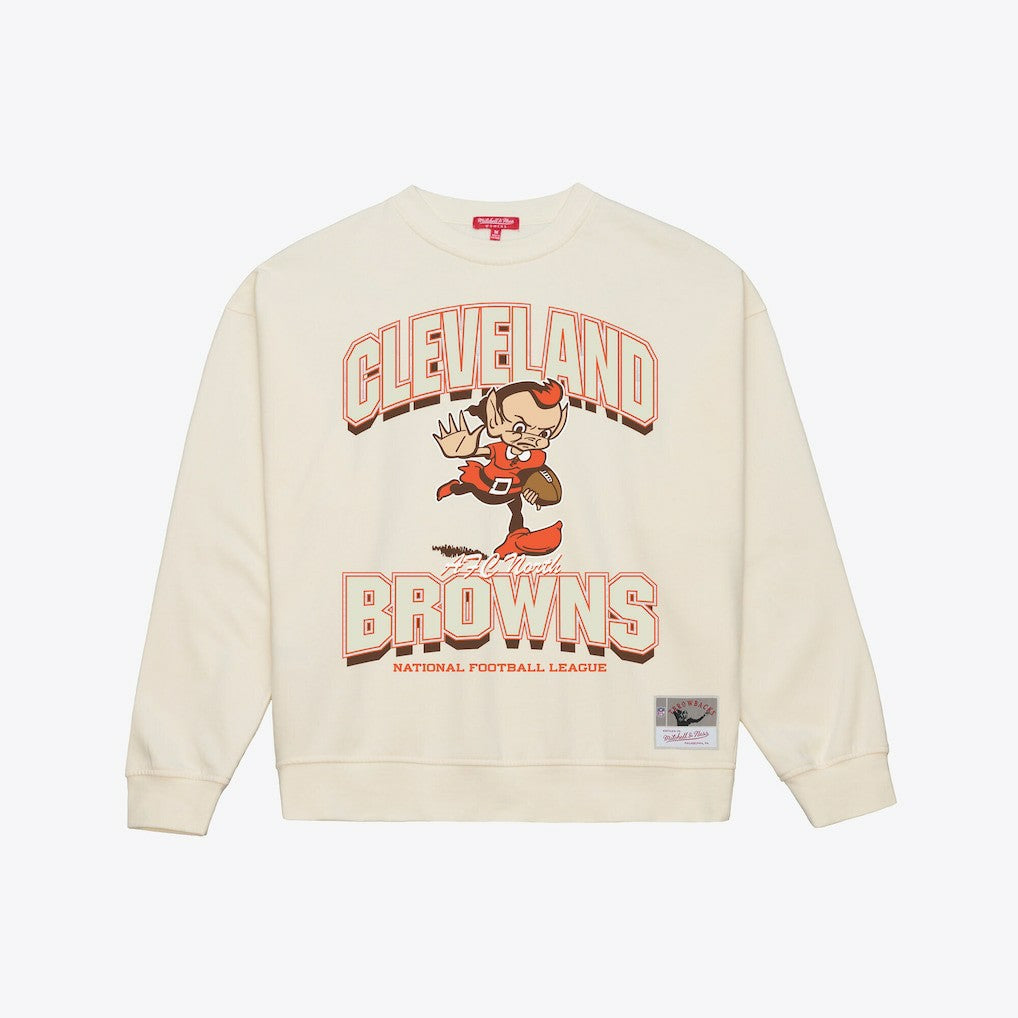 NFL Cleveland Browns Women's Tonal Arch Sweatshirt