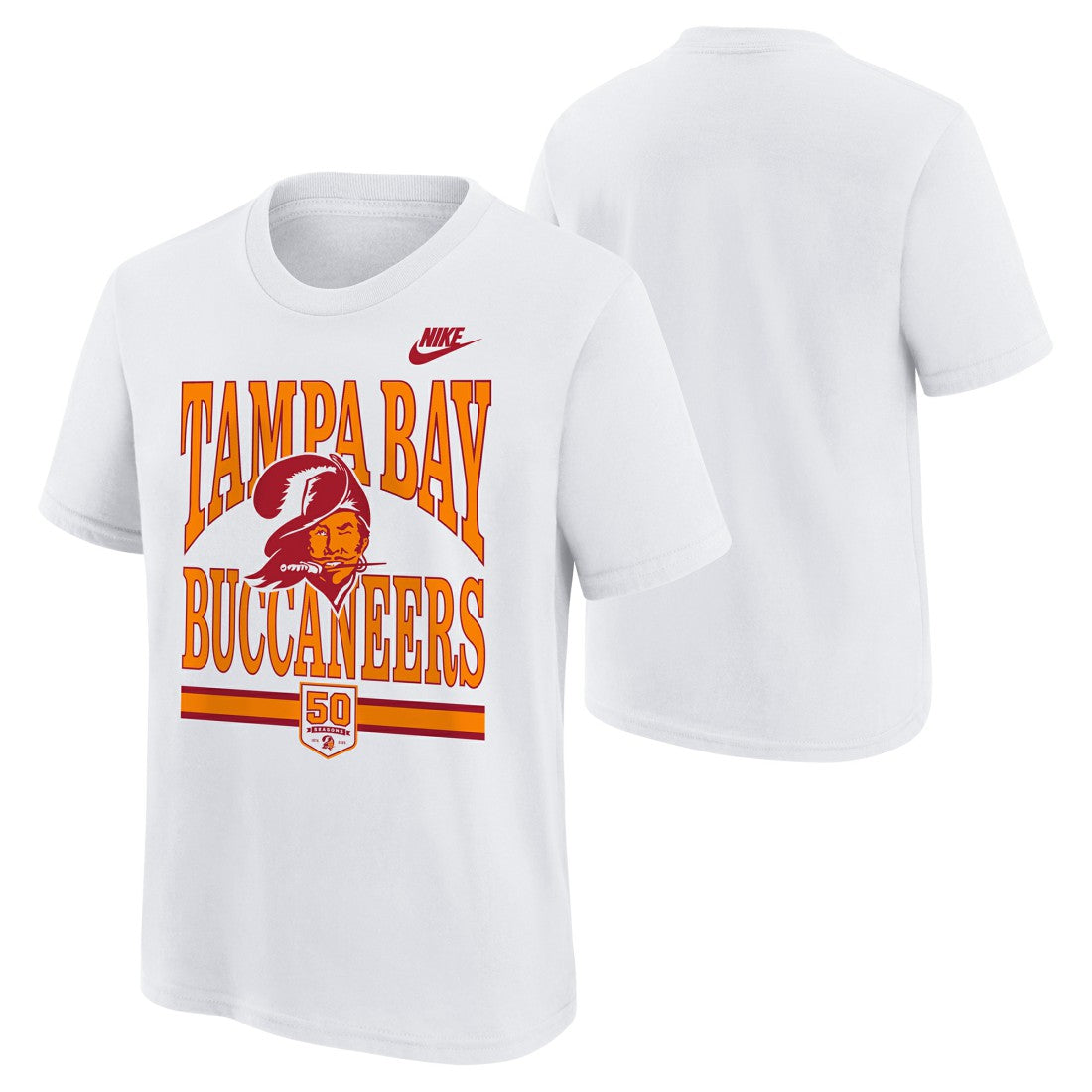 NFL Tampa Bay Buccaneers Outerstuff Youth 50th Anniversary T-Shirt