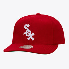 Chicago White Sox Unisex Vintage Fit Melton Wool Adjustable Hat - Red