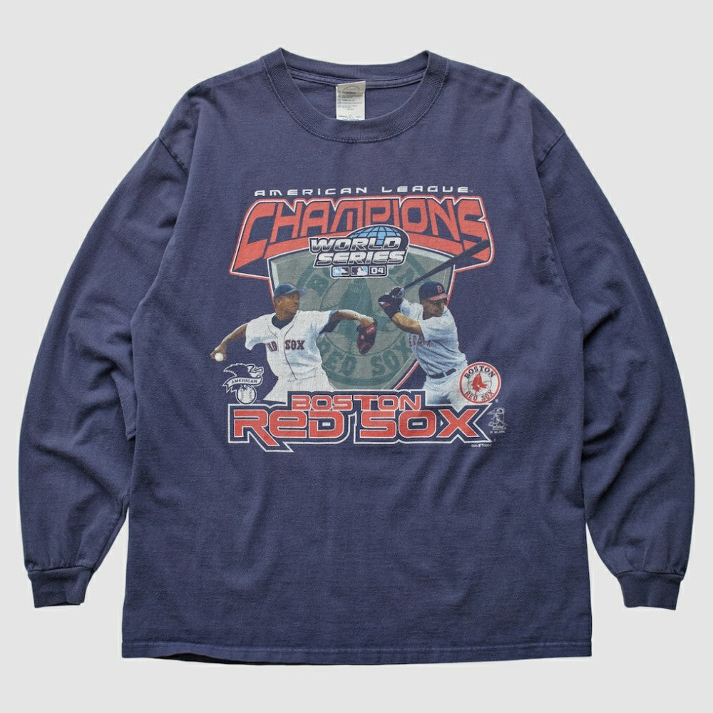 Boston Red Sox 2004 T-Shirt - Navy Vintage