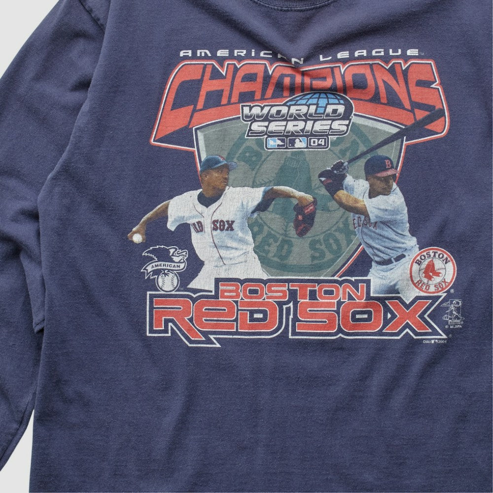 Boston Red Sox 2004 T-Shirt - Navy Vintage
