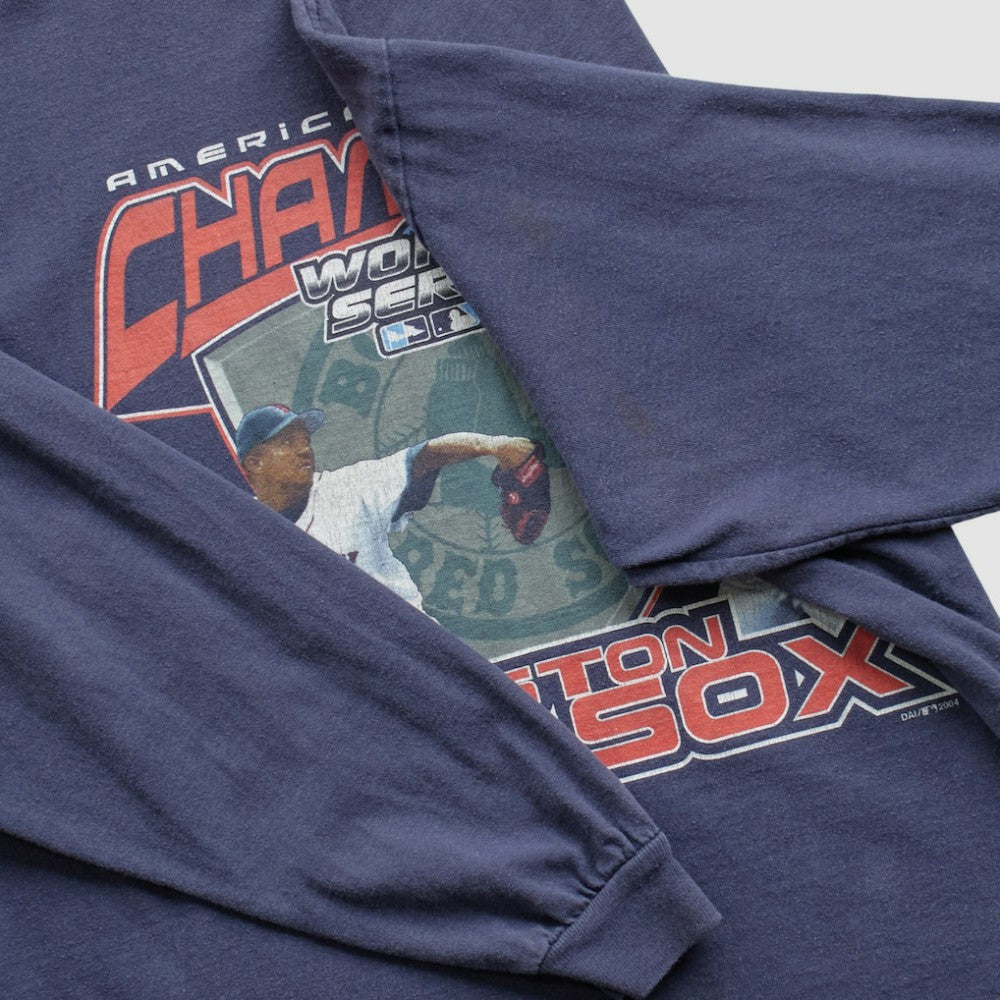 Boston Red Sox 2004 T-Shirt - Navy Vintage