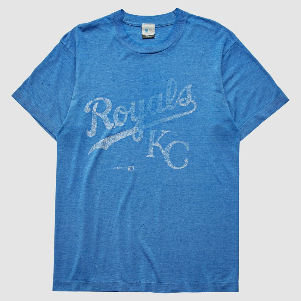 Kansas City Royals 90s T-Shirt - Blue Vintage