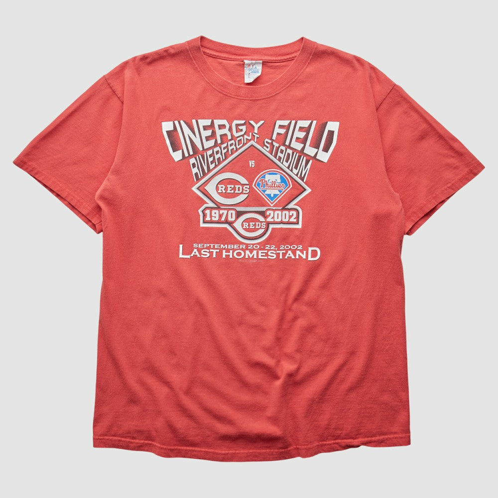 Cincinnati Reds 2002 T-Shirt - Red Vintage