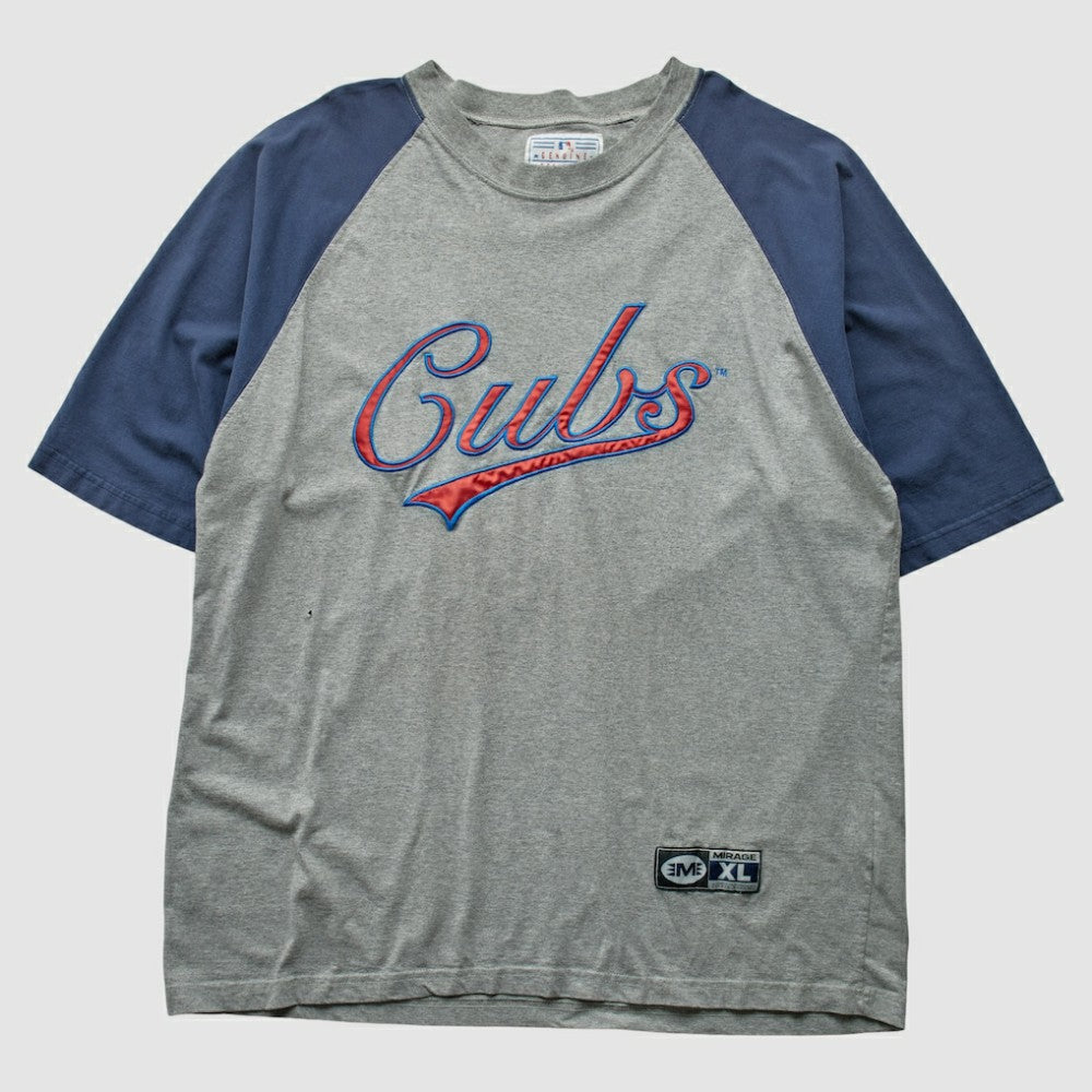 Chicago Cubs MLB Genuine Merchandise 90s T-Shirt - Gray Vintage