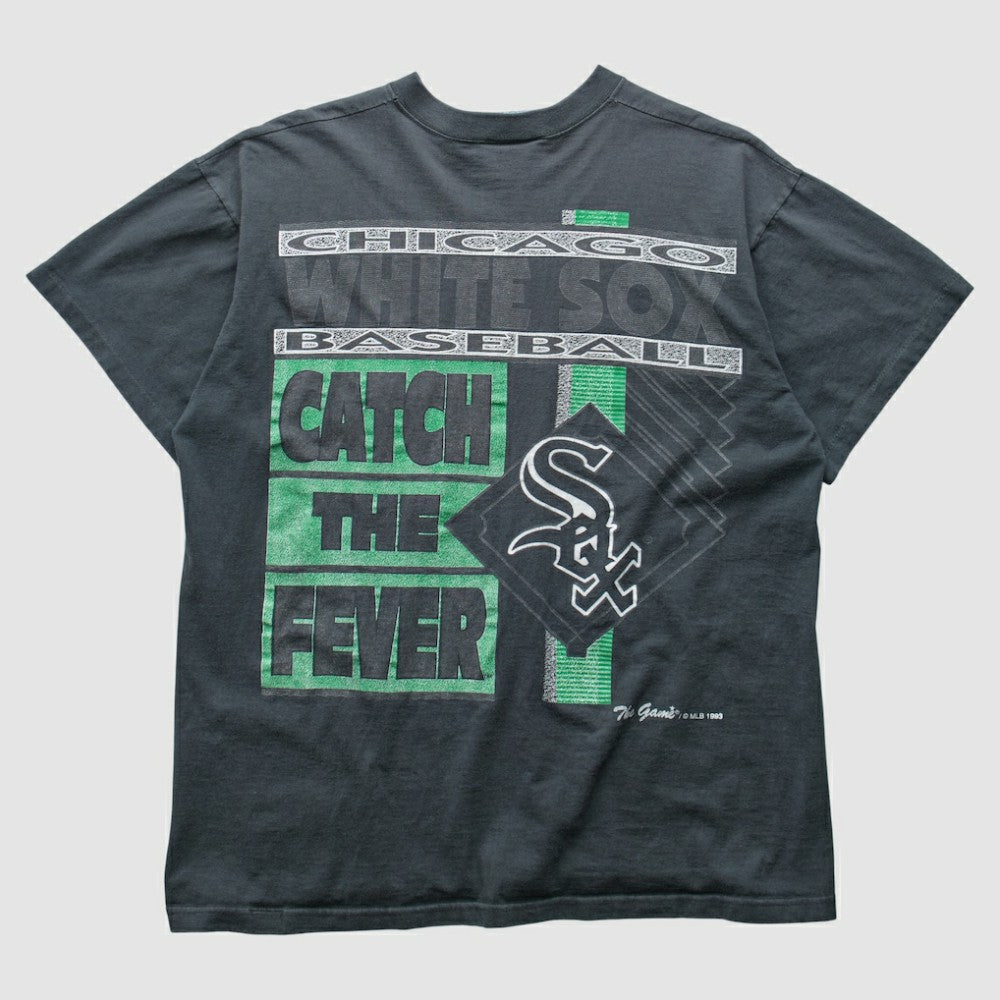 Chicago White Sox The Game 90s T-Shirt - Black Vintage
