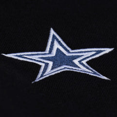 NFL Dallas Cowboys Women's Cropped Long Sleeve Rugby Polo