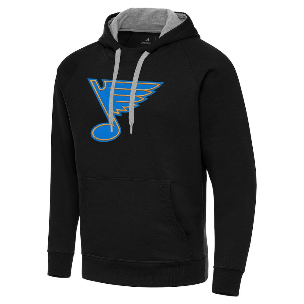St. Louis Blues Antigua Victory Pullover Hoodie