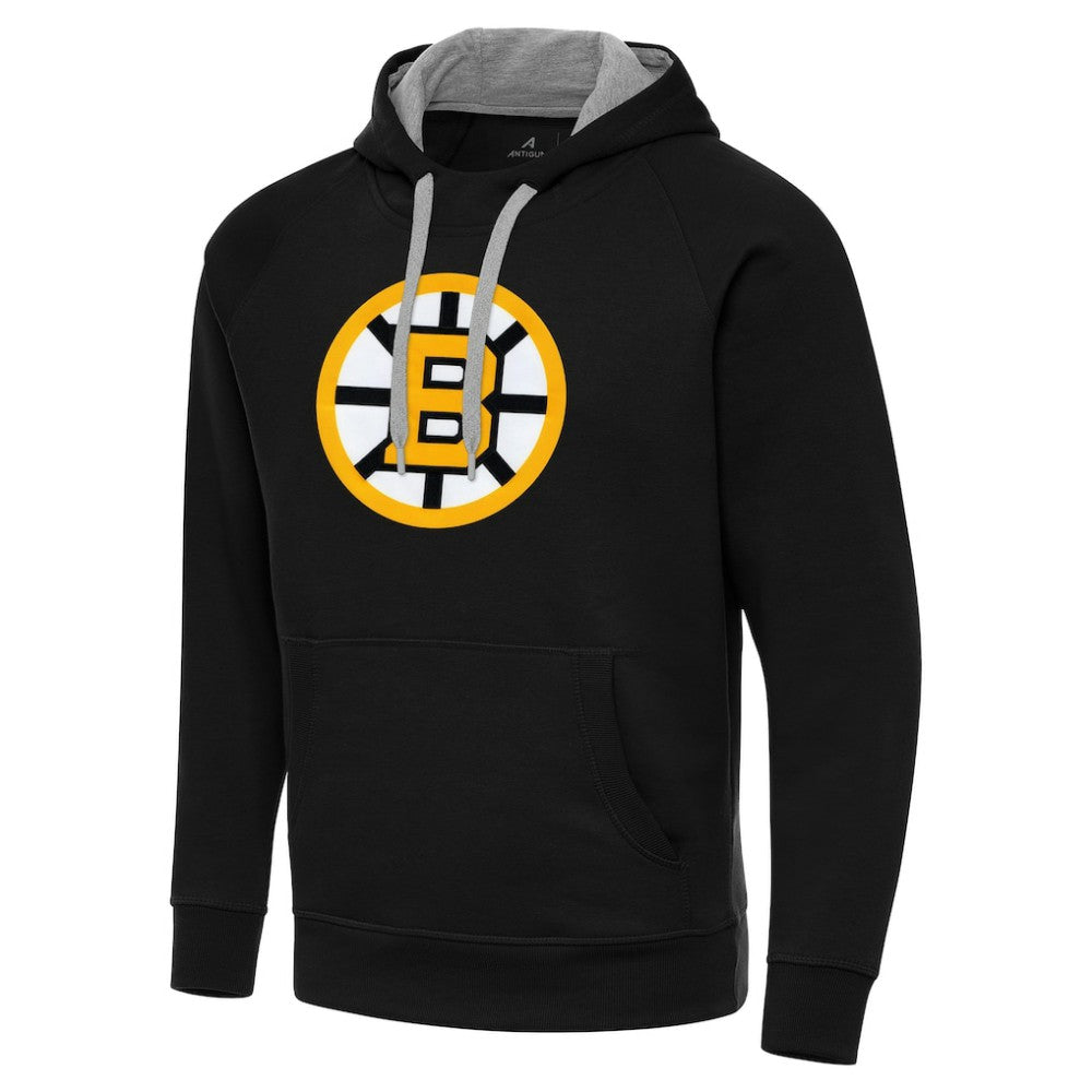 Boston Bruins Antigua Victory Pullover Hoodie