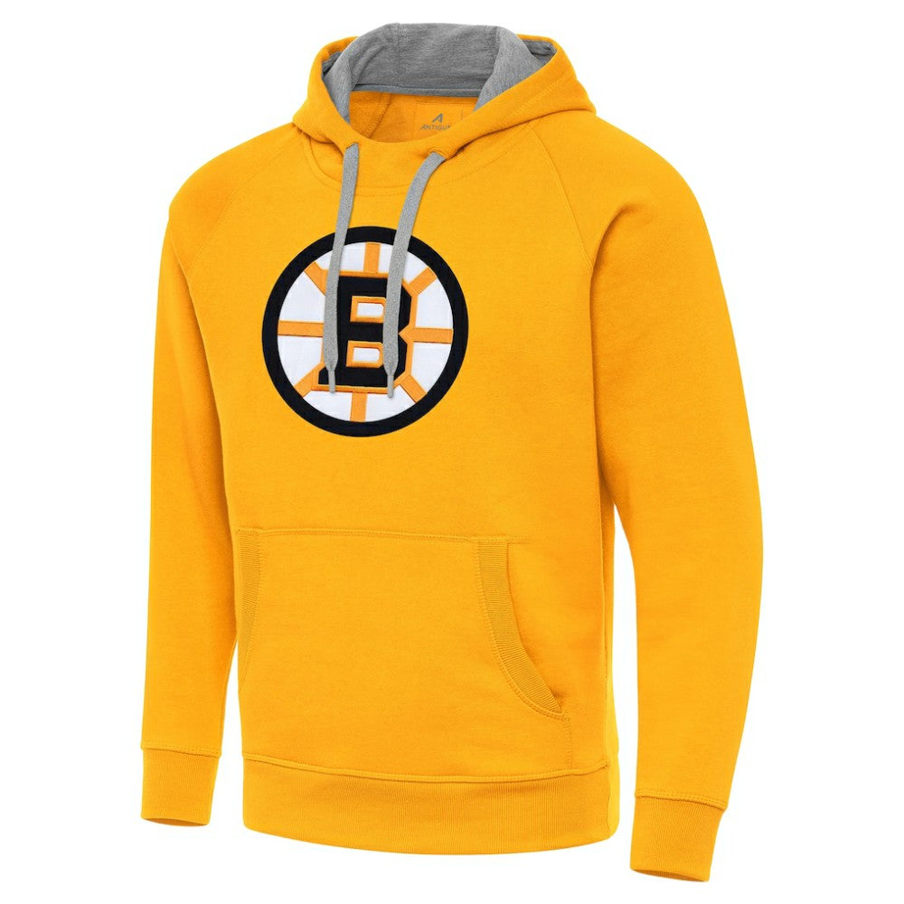 Boston Bruins Antigua Victory Pullover Hoodie