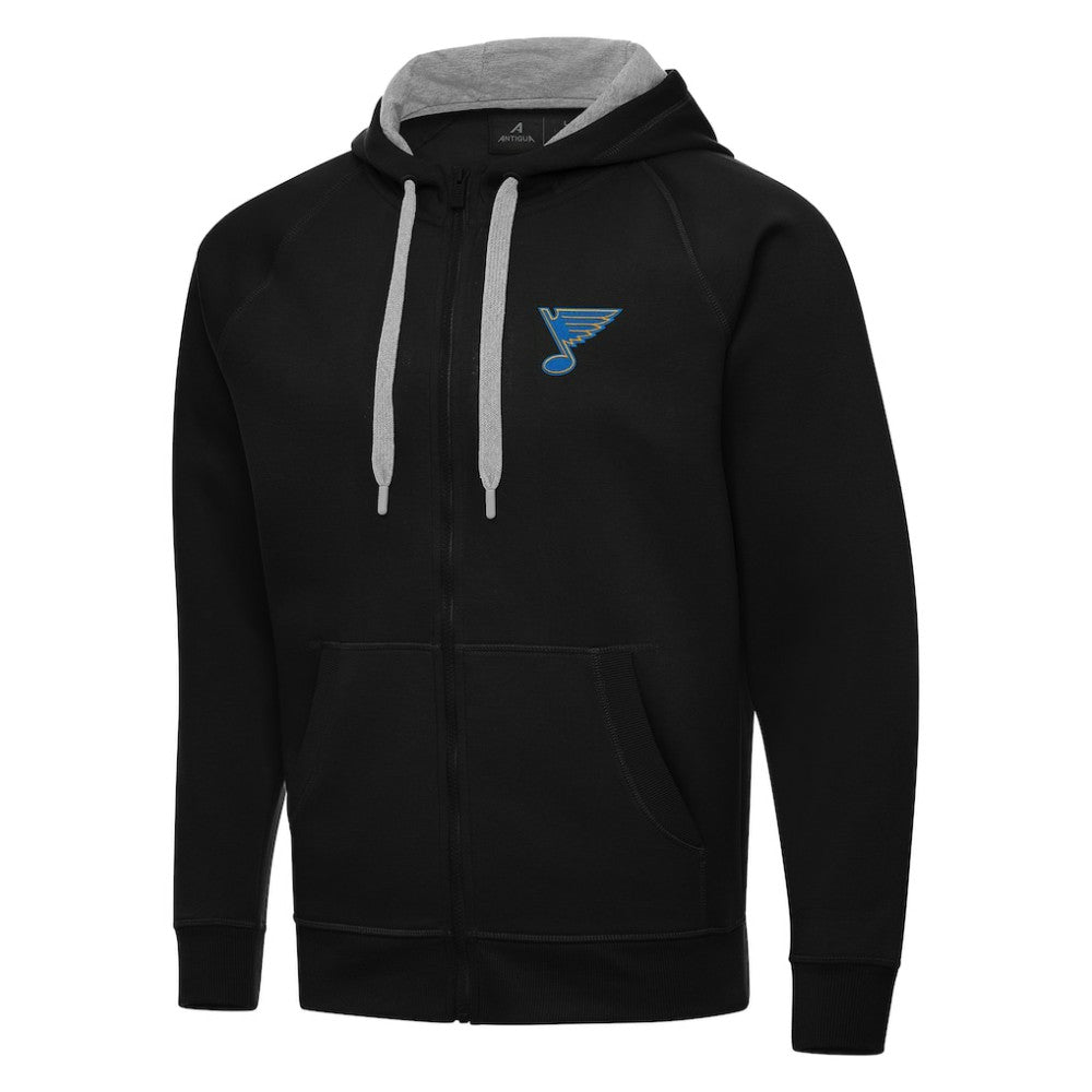 St. Louis Blues Antigua Victory Full-Zip Hoodie
