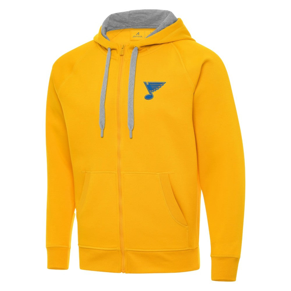 St. Louis Blues Antigua Victory Full-Zip Hoodie