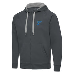 St. Louis Blues Antigua Victory Full-Zip Hoodie