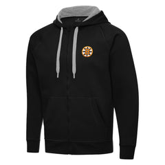 Boston Bruins Antigua Victory Full-Zip Hoodie