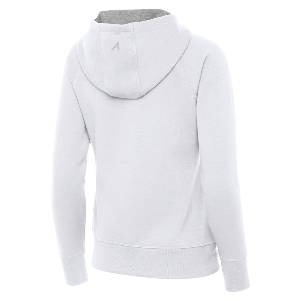 Boston Bruins Antigua Women's Victory Full-Zip Hoodie