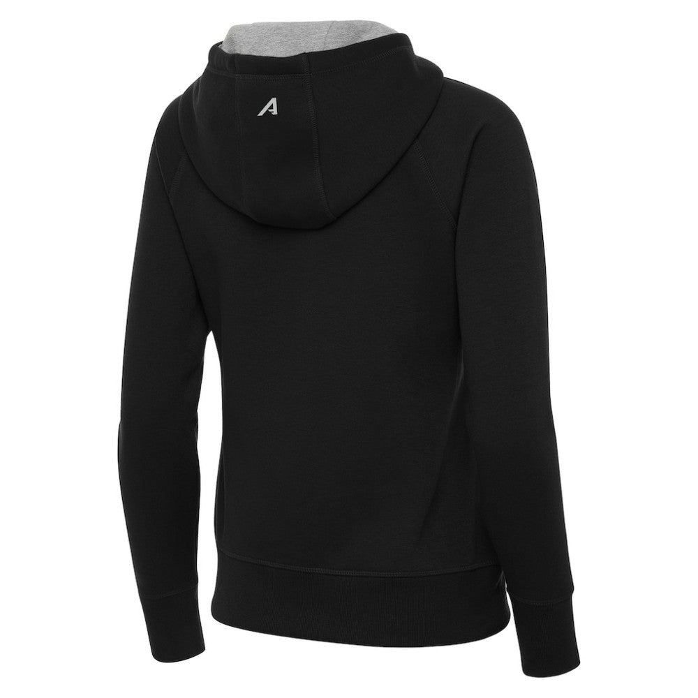 Boston Bruins Antigua Women's Victory Full-Zip Hoodie