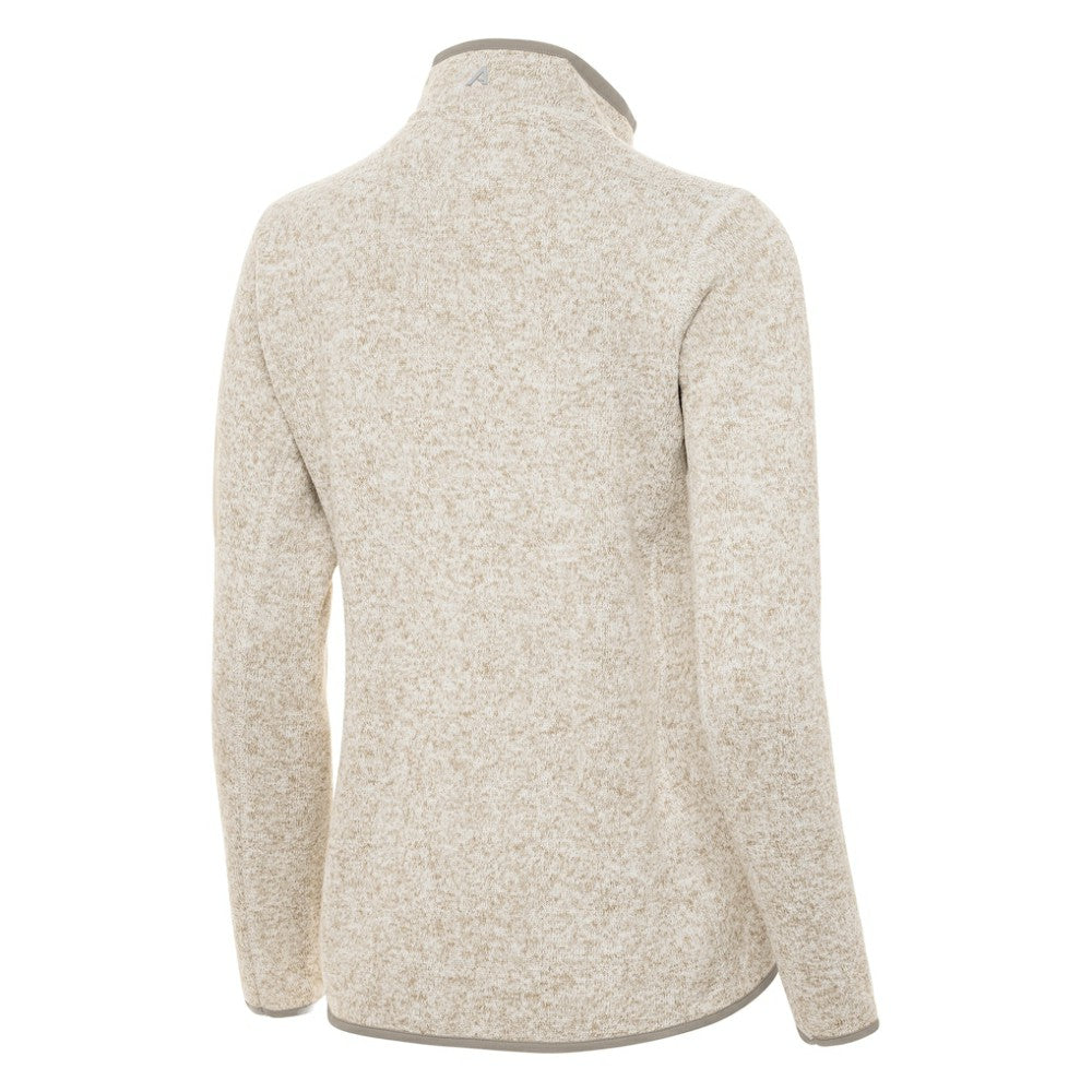 Boston Bruins Antigua Women's Fortune Half-Zip Pullover
