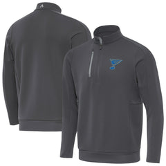St. Louis Blues Antigua Generation Quarter-Zip Pullover Top