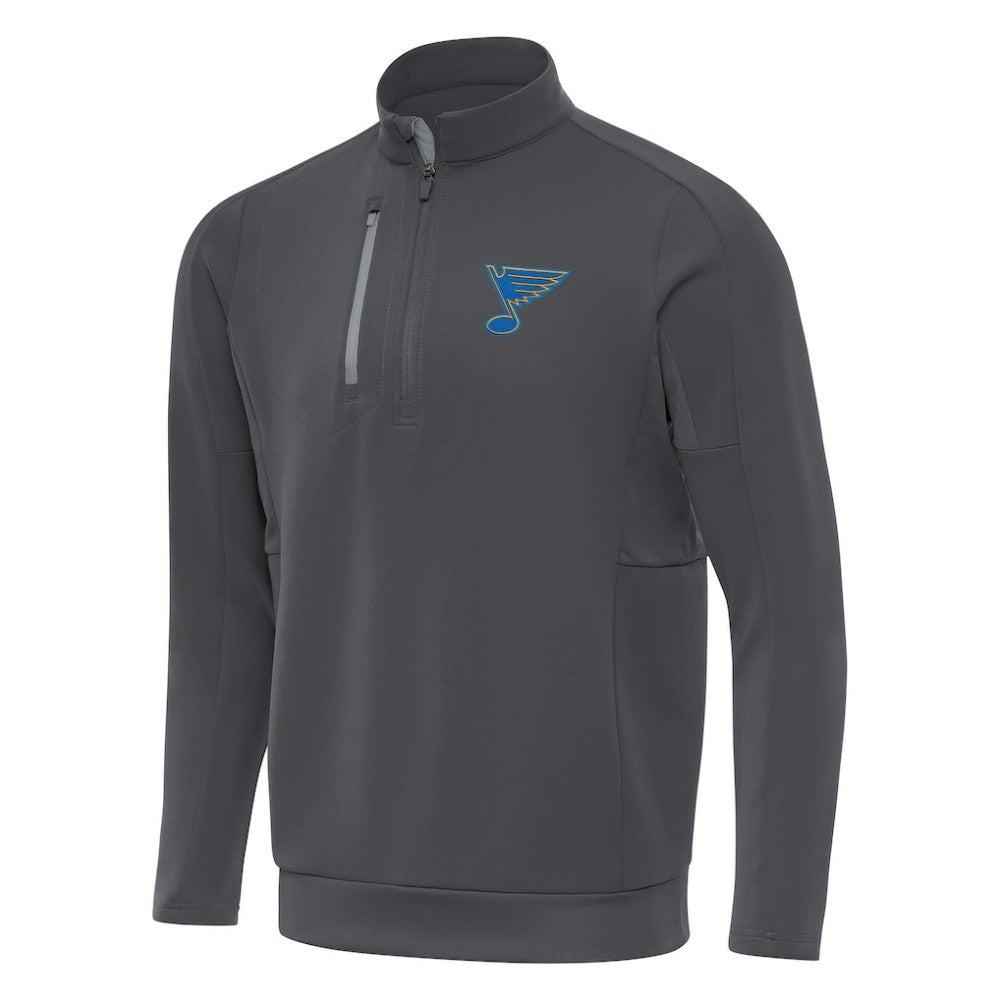 St. Louis Blues Antigua Generation Quarter-Zip Pullover Top