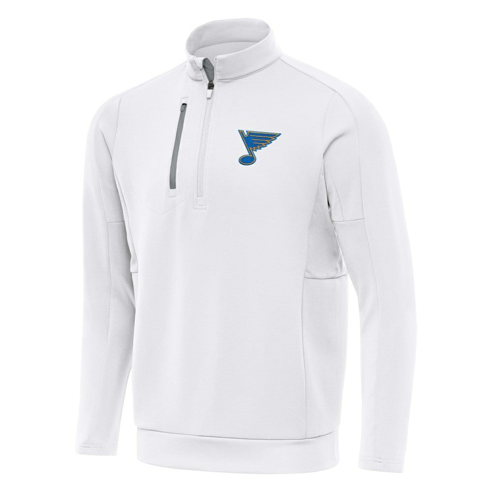 St. Louis Blues Antigua Generation Quarter-Zip Pullover Top
