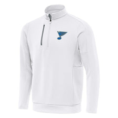St. Louis Blues Antigua Generation Quarter-Zip Pullover Top