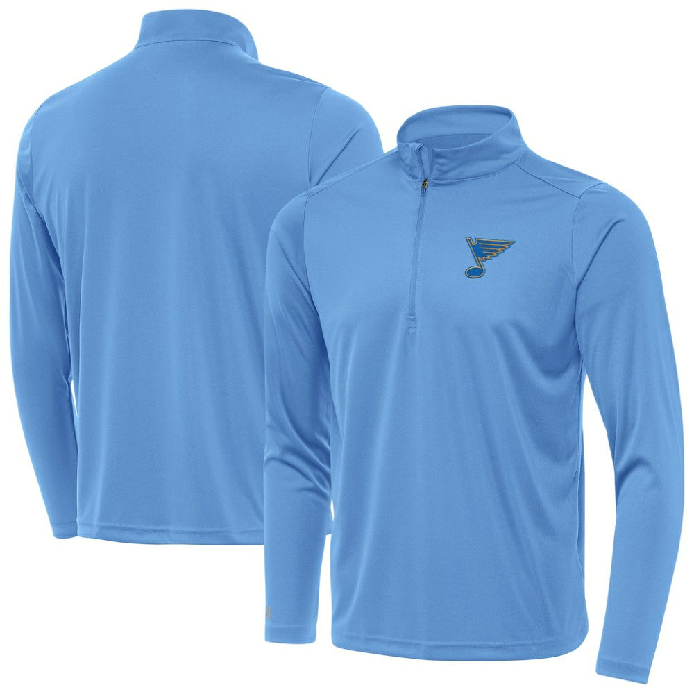 St. Louis Blues Antigua Tribute Lightweight Quarter-Zip Pullover