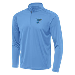 St. Louis Blues Antigua Tribute Lightweight Quarter-Zip Pullover