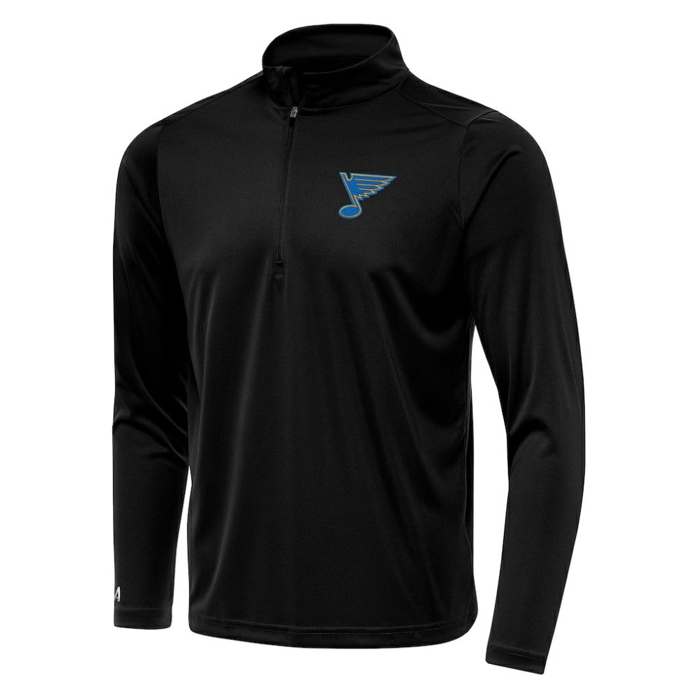 St. Louis Blues Antigua Tribute Lightweight Quarter-Zip Pullover