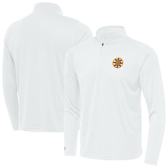 Boston Bruins Antigua Tribute Lightweight Quarter-Zip Pullover