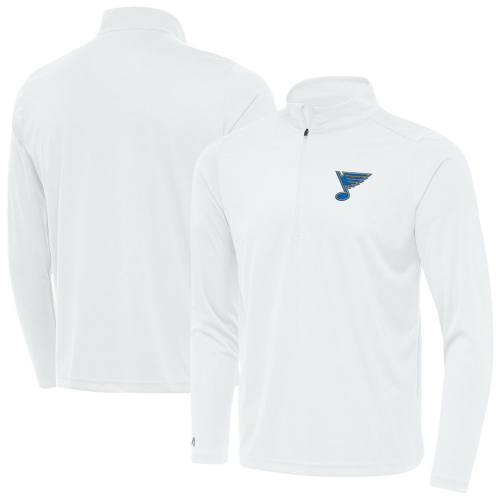 St. Louis Blues Antigua Tribute Lightweight Quarter-Zip Pullover