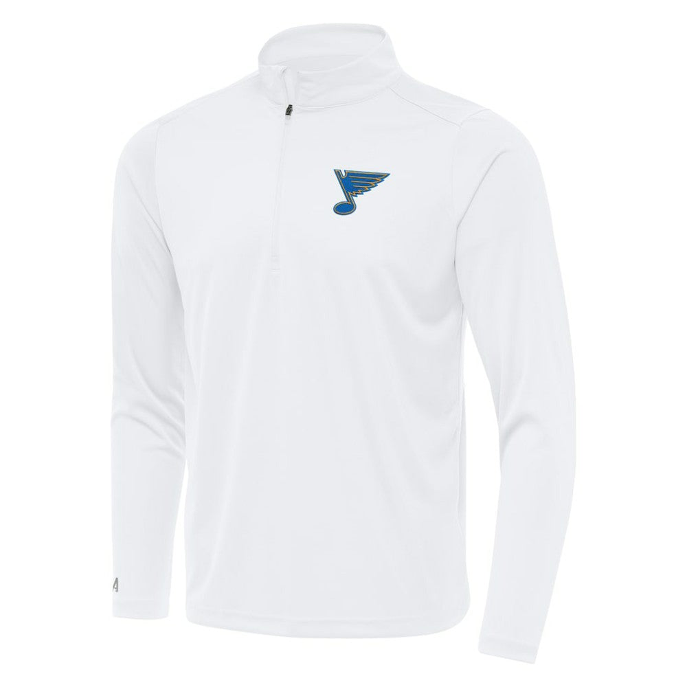 St. Louis Blues Antigua Tribute Lightweight Quarter-Zip Pullover