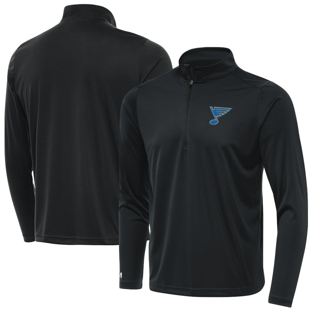 St. Louis Blues Antigua Tribute Lightweight Quarter-Zip Pullover