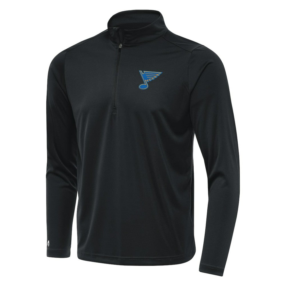 St. Louis Blues Antigua Tribute Lightweight Quarter-Zip Pullover