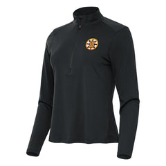 Boston Bruins Antigua Women's Tribute Half-Zip Pullover