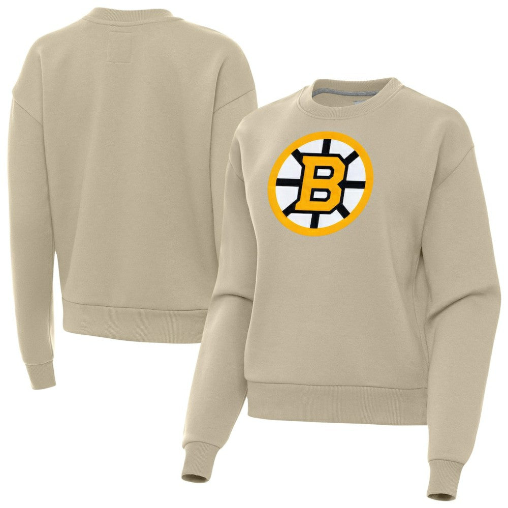 Boston Bruins Antigua Women's Victory Pullover Sweatshirt