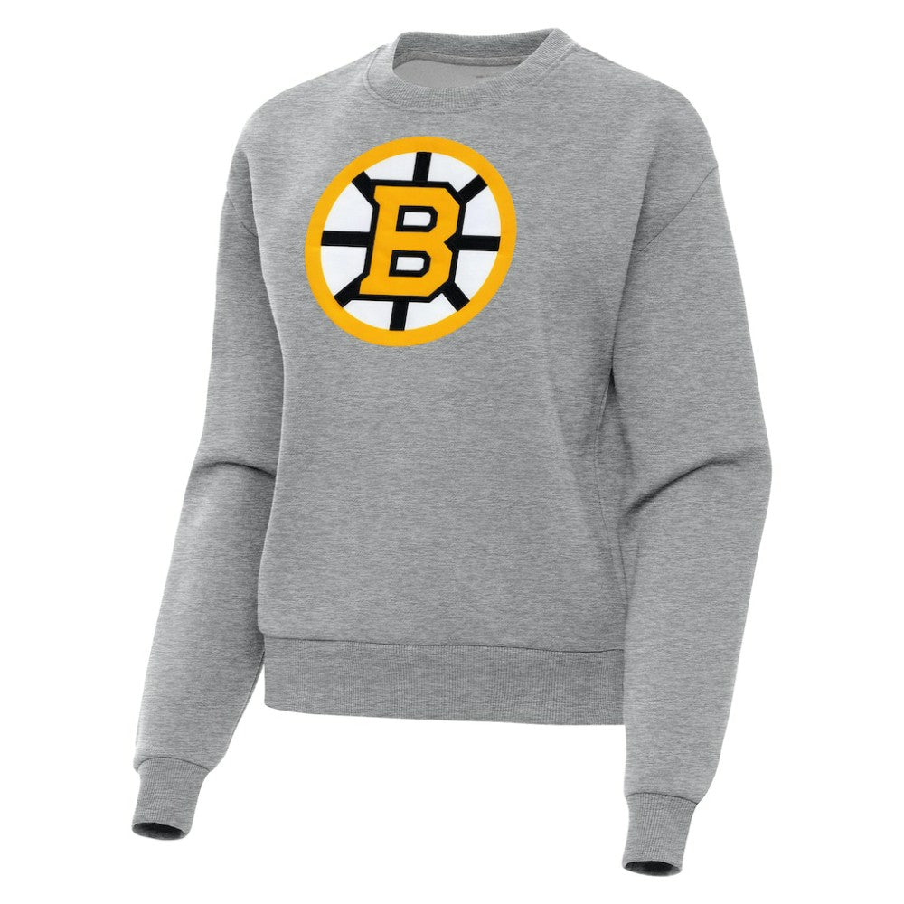 Boston Bruins Antigua Women's Victory Pullover Sweatshirt