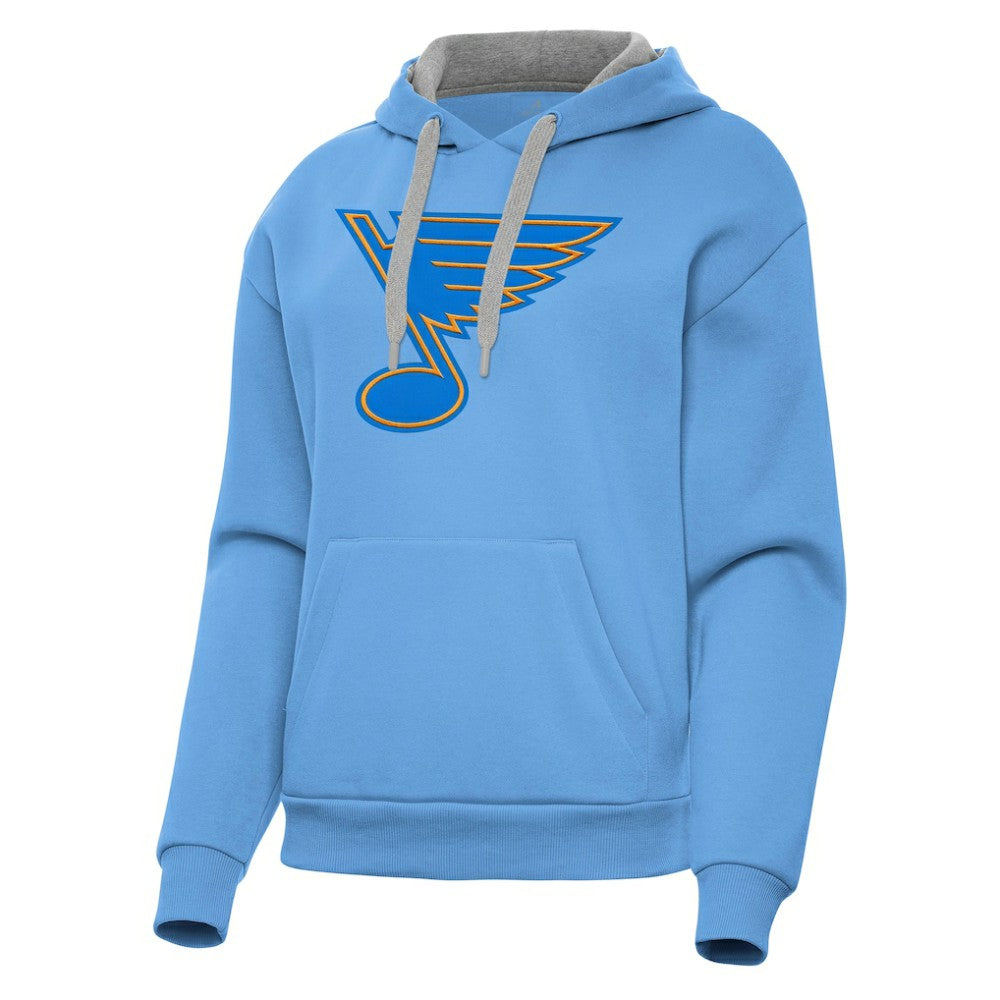 St. Louis Blues Antigua Women's Victory Pullover Hoodie